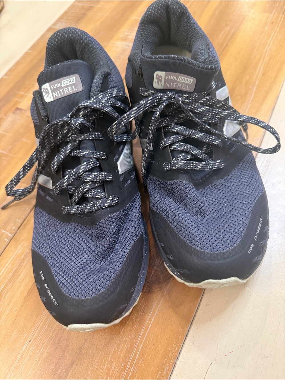 New Balance Women's FuelCore Nitrel Trail Sneakers - Black and Gray